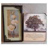 "Living Life" by Bonnie Mohr & Framed Picture