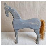 Folk Art Style Carved Horse