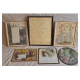 Religious Framed Pictures & Others, Vintage