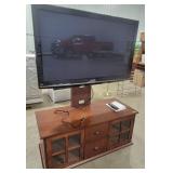 Panasonic 50" Plasma HDTV w/Cabinet