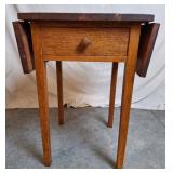 Drop Leaf Side Table, Vintage