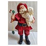 Clothtique By Possible Dreams Fireman Santa w/Baby