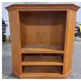 Oak Corner TV Cabinet