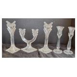Towle Lead Crystal Candlesticks