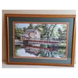 Groundhog Lock Framed Print by Dan Campanelli