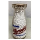 Antique A. Niebaber Half Pint Milk Bottle