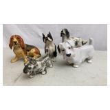 Porcelain & Resin Dogs