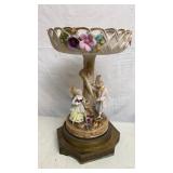 Antique German Schierholz? bowl on Foot