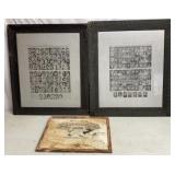 Framed 1954-55 Greensburg HS Graduates