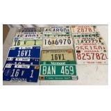 2000s Indiana & Vermont License Plates