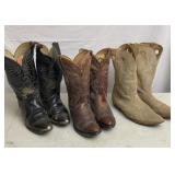 Leather Cowboy Boots