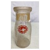 Antique Sealtest & Park Half Pint Milk Bottle