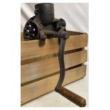 Antique Red Chief Hand Crank Corn Sheller