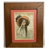 Framed Ladiesï¿½ Home Journal Cover Page