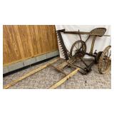 Antique Deering Ideal Horse Drawn Sickle Mower
