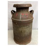 Antique Tall Milk Can