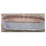 Galvanized Water Trough