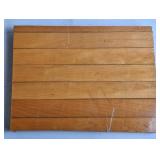 Rushville Memorial Gymnasium Piece Of Floor