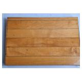 Rushville Memorial Gymnasium Piece Of Floor