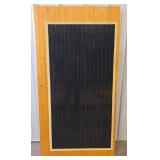 Black "I" Piece Of Floor Rushville Memorial Gym