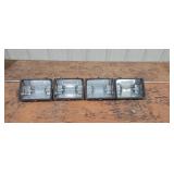 4- 6 x 9 Halogen Light Fixtures