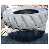 2 Rear Tractor Tires 18.4-38