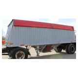 Jet Co. Single Hopper Grain Trailer, 22 Foot