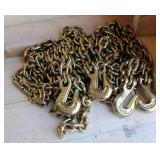 5/16 Chains, 16 Foot, NEW (Bid Is Times 2)