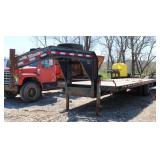 Gooseneck Trailer 25 Foot w/5 Foot Dove