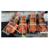 4 "J" Hook Ratchet Straps, New
