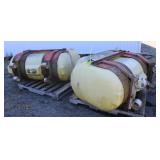 Set Of Saddle Tanks, 200 Gallon