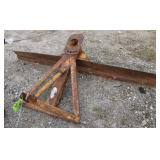 Yellow Grader Blade, 3-Point