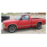 1992 GMC Sonoma Pickup Truck