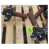 2 Grain Cart Stub Axles