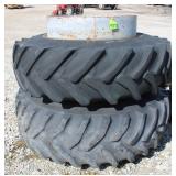 18-4-38 Dual T-Rails w/Clamps