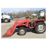Massey-Ferguson 1020 FWA Hydro Tractor w/Loader