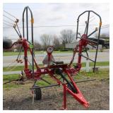 Bush Hog HT417H 4-Basket Tedder, NEW