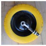 Non Flat Wheel Barrow Tire, 3.50-8, New