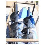 Skid Loader Post Hole Augers (3), New