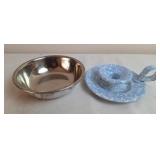 National Granite Society 20th Anniv. Candle Holder