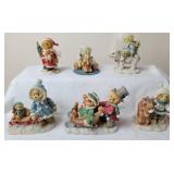 Cherished Teddies Figurines (6)
