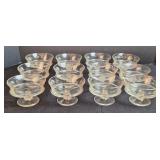 EAPG Ripley & Co. Pavonia Footed Dessert Bowls