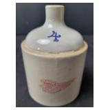 Red Wing Stoneware "4" Commemorative Crock Jug