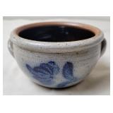 Rowe Pottery Works Stoneware Crock Bowl