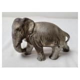 Cast Iron Elephant Doorstop, Antique