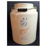 Red Wing Union Stoneware Co. 5 Gallon Crock w/Lid