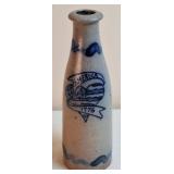 1991 Rowe Pottery Works "America" Bottle Vase