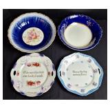 China Bread Plates & Serving Bowls, Vintage