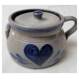 Rowe Pottery Works 30th Anniv. Bean Pot w/Lid