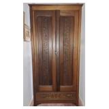 Victorian Double-Door Knockdown Wardrobe, Vintage